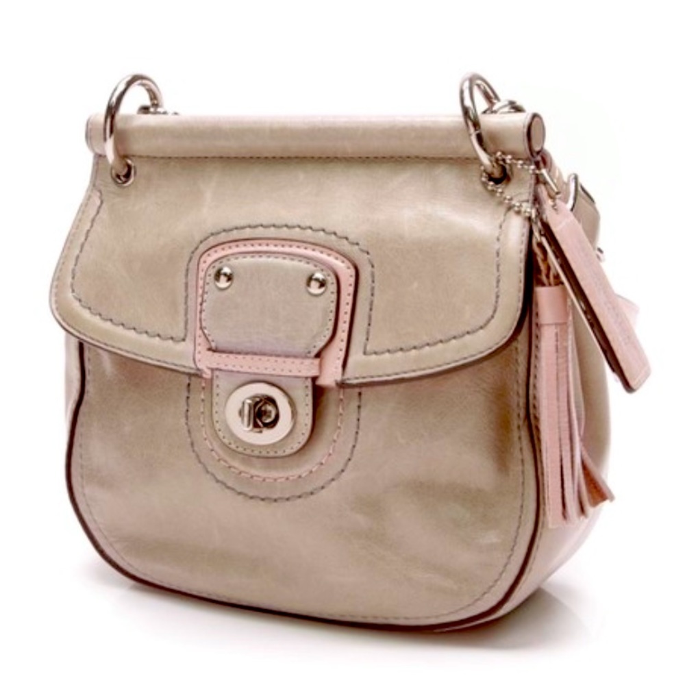 Coach Crossbody Willis Leather Satchel